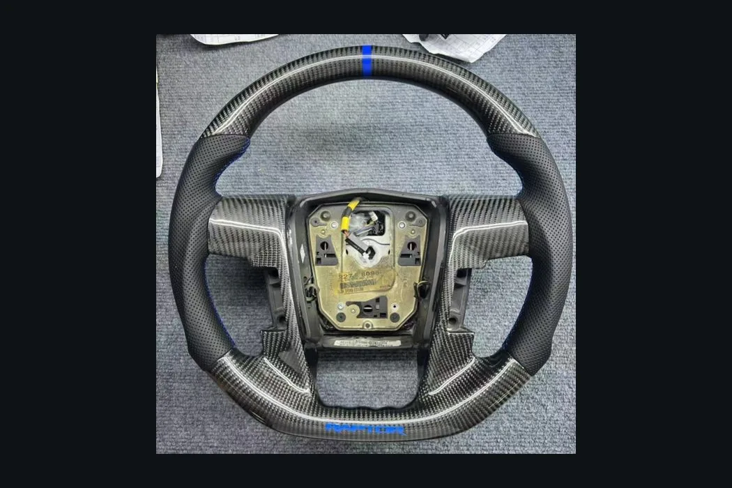 Ford Raptor Carbon Fiber Steering Wheel